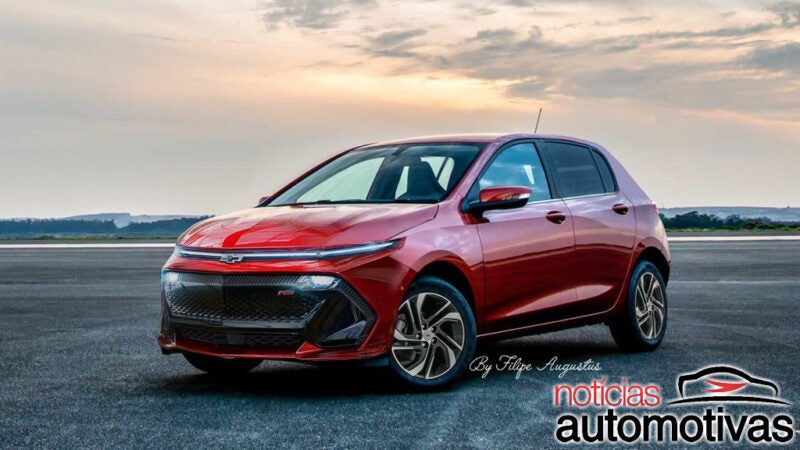 Projeção: Chevrolet C Concept seria um futuro Celta?