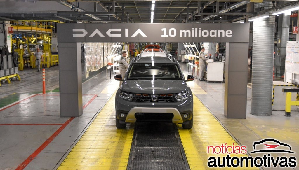 Dacia comemora 10 milhões de carros produzidos