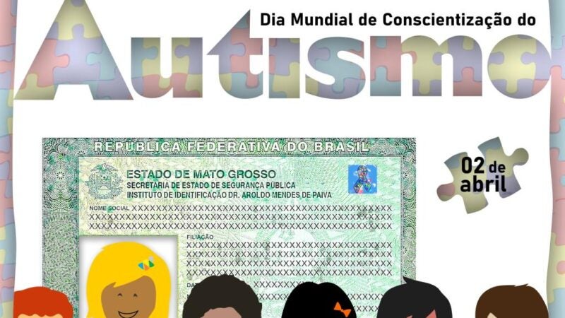 Politec já emitiu 603 documentos com símbolo do Transtorno do Espectro Autista (TEA)