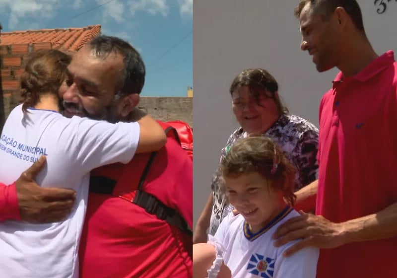 Pais de menina que queria comprar pizza fiado agradecem doações