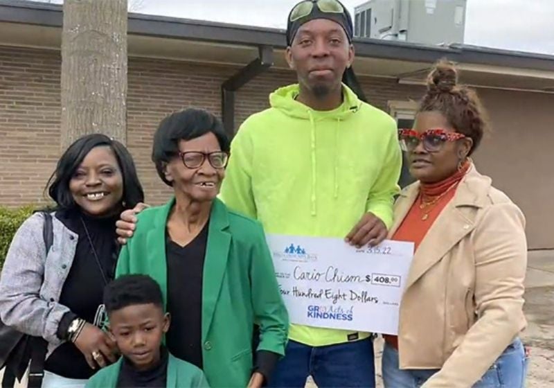 Gari salva idosa de 82 anos que estava desaparecida