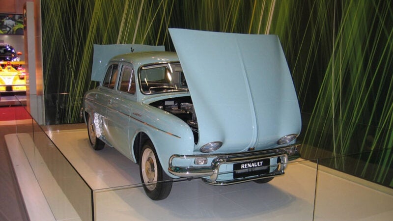 Gordini elétrico? Renault teve sedã com bateria em 59