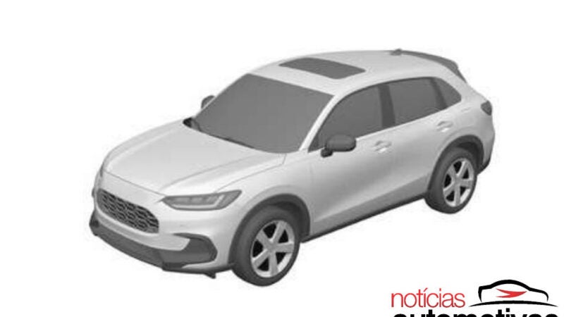 Novo Honda HR-V americano é registrado no INPI