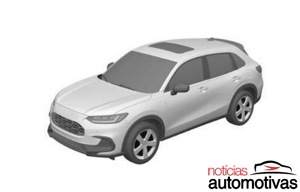 Novo Honda HR-V americano é registrado no INPI