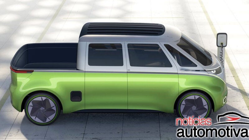Kombi pickup? VW sugere versão com caçamba da ID Buzz