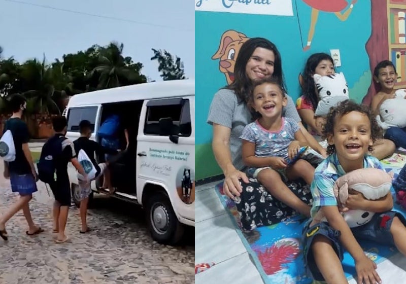 ONG que cuida de crianças carentes tem Kombi nova após vaquinha