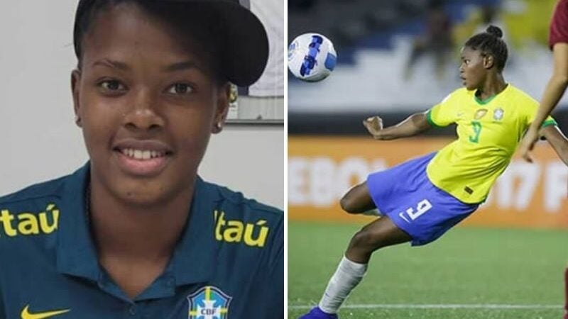 Jogadora brasileira de 16 anos assina contrato milionário com a Nike