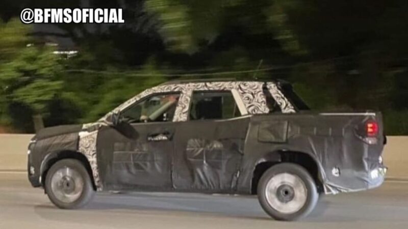 Nova Chevrolet Montana aparece novamente