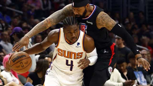 Com reservas, Suns vacilam e perdem para Clippers na NBA; Celtics vencem Bulls