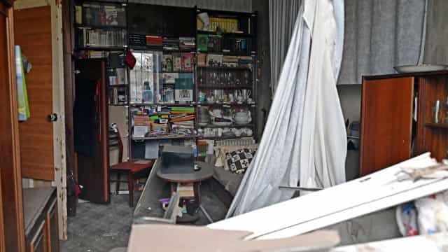 Assim ficou a cidade de Carcóvia após os ataques. Há pelo menos 11 mortos