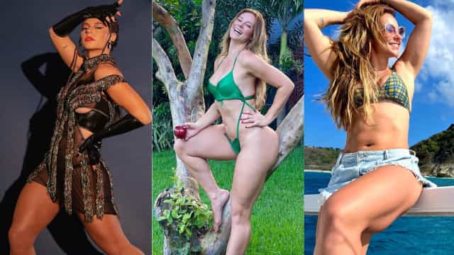Paolla Oliveira chega aos 40 anos na sua melhor forma física