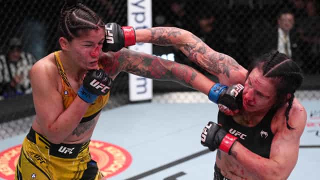 Estrela do UFC perde os dentes durante luta