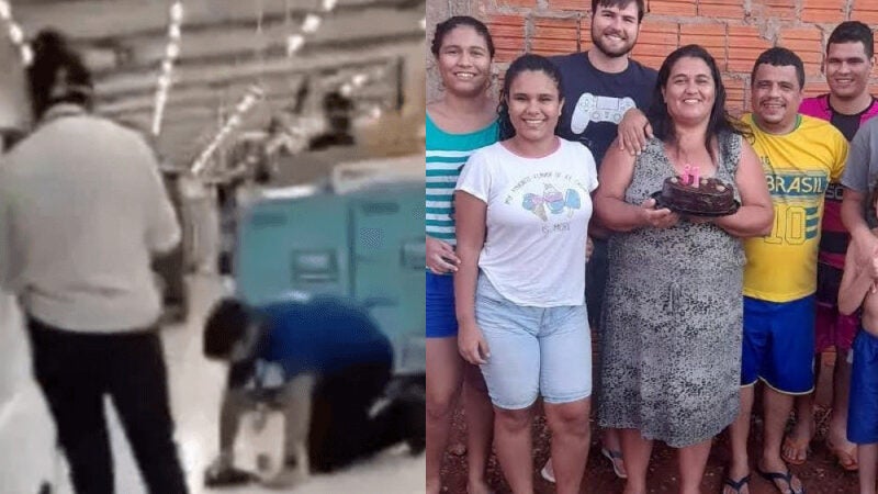 Superação: vendedor humilhado no Carrefour ajuda pais após vaquinha