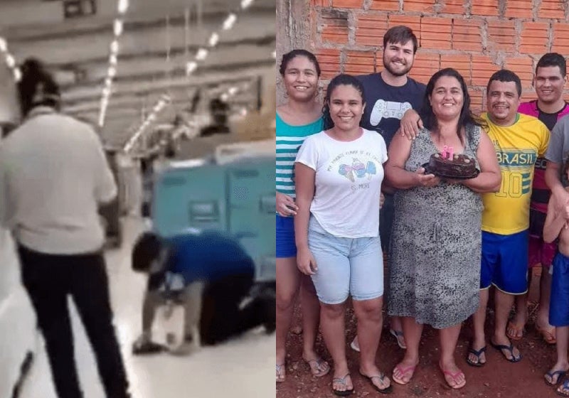 Superação: vendedor humilhado no Carrefour ajuda pais após vaquinha