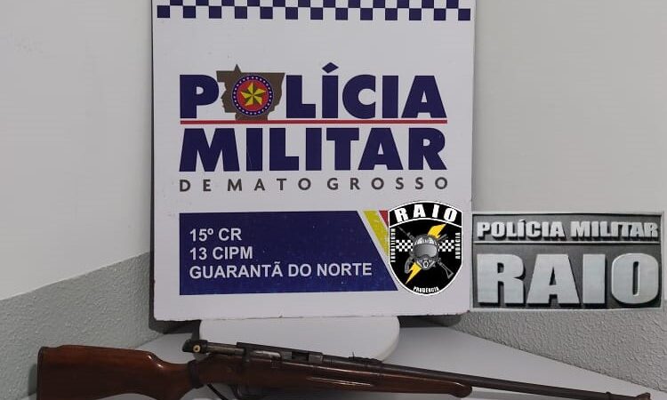 Em Guarantã do Norte homem atira contra crianças que soltavam pipas e acaba preso