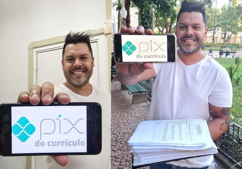 “Pix do Currículo” está ajudando desempregados a conseguirem emprego