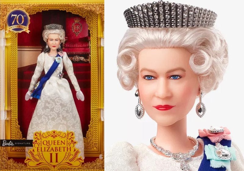 Rainha Elizabeth ganha boneca Barbie com o rosto dela: homenagem!
