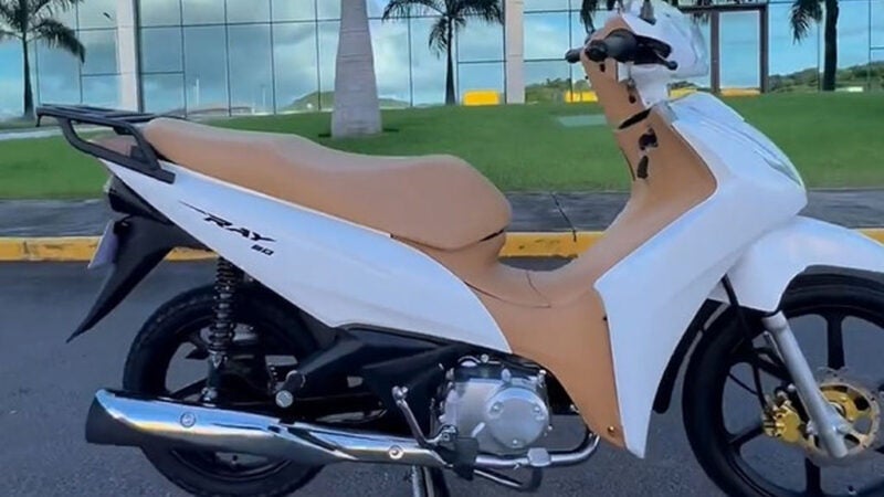 Turbo? Shineray Ray 50 oculta cavalos e custa R$ 8.290