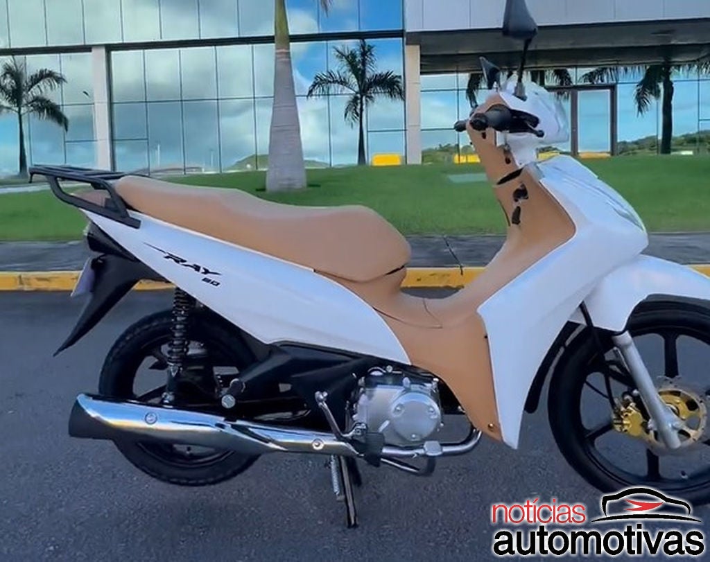 Turbo? Shineray Ray 50 oculta cavalos e custa R$ 8.290