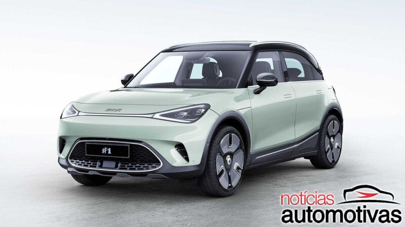 Smart #1 estreia como primeiro SUV da marca alemã