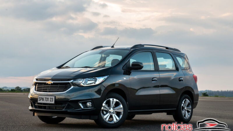 Chevrolet Spin 2023 amplia opção de 7 lugares