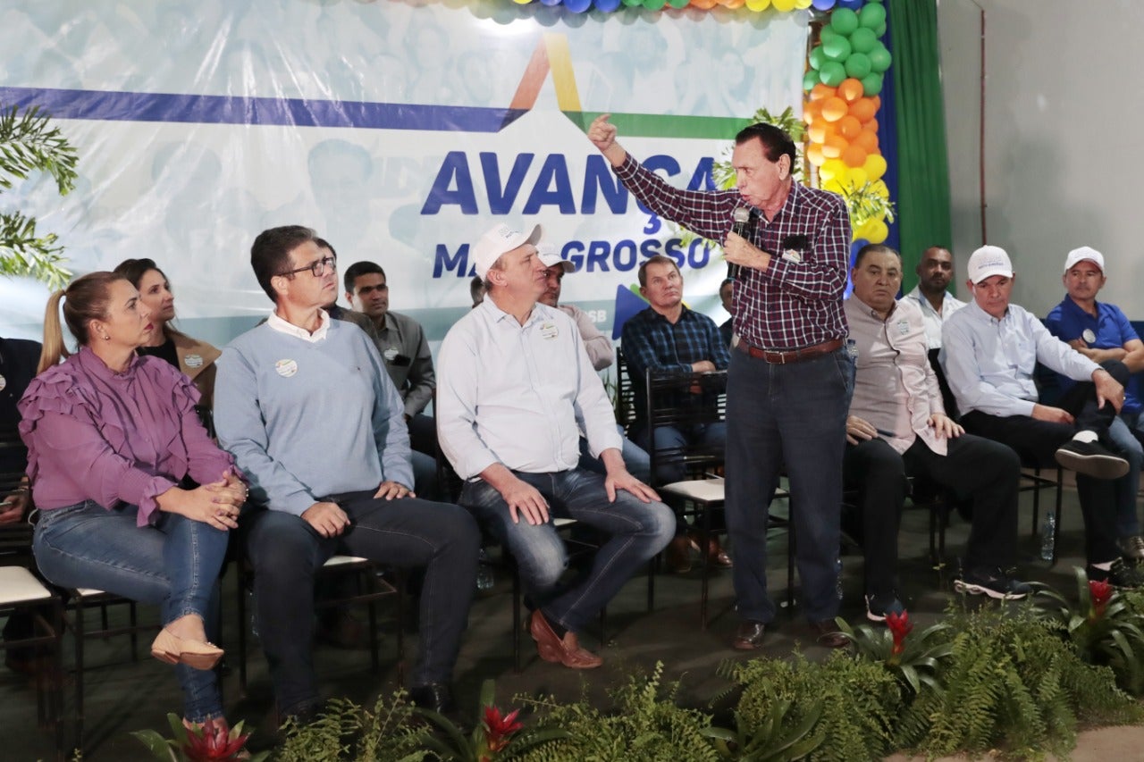 Carlos Bezerra anuncia que MDB já decidiu apoiar a pré-candidatura de Neri Geller ao Senado