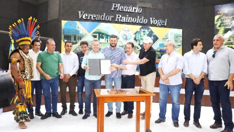Prefeito no Médio Norte elogia gestão Mauro: “olha para o desenvolvimento e não esquece do social”
