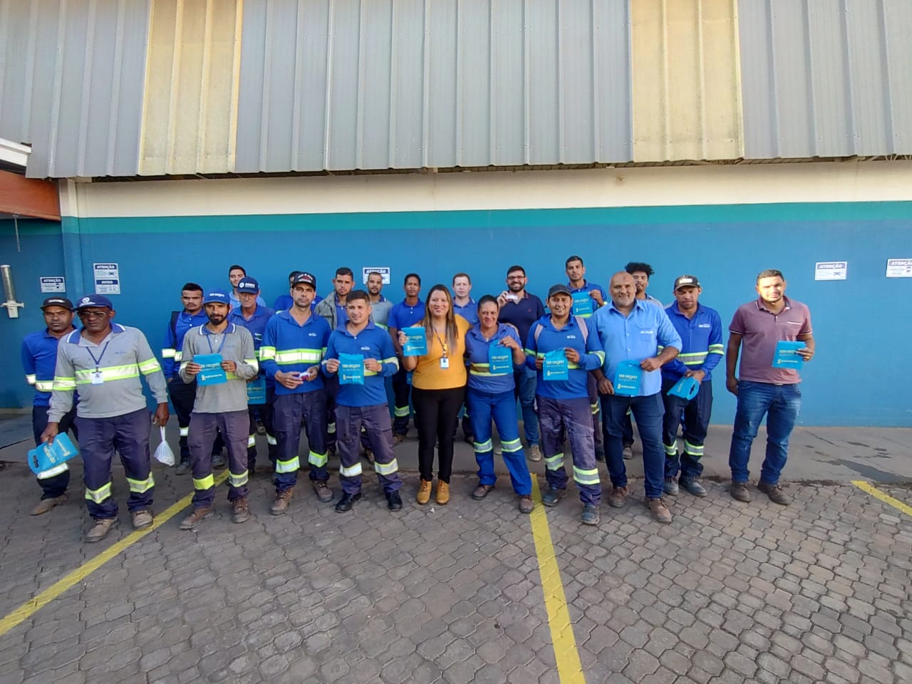 Educação e segurança no trânsito é tema de ações no Mês do Maio Amarelo aos colaboradores das concessionárias da Aegea MT/PA