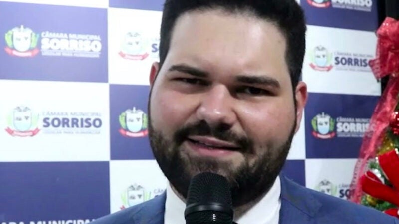 Iago Mella deve ser eleito hoje presidente da Câmara de Sorriso