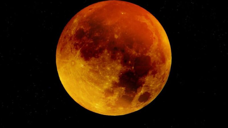 “Lua de sangue”, ou eclipse total da Lua, será visível em Mato Grosso