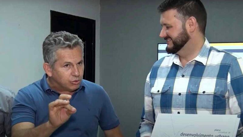Mauro destina R$ 214 milhões para Brasnorte asfaltar bairros e pista do aeroporto; vídeo
