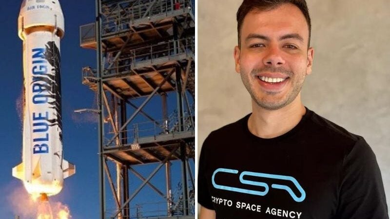 Mineiro ganha sorteio e será o 2º brasileiro a voar para o espaço