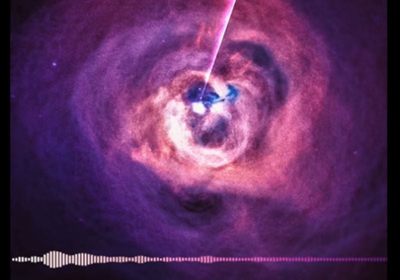 Nasa divulga som de buraco negro no espaço; ouça!