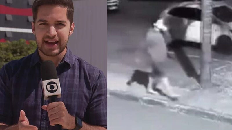 Repórter da Globo esfaqueado em assalto celebra recuperação