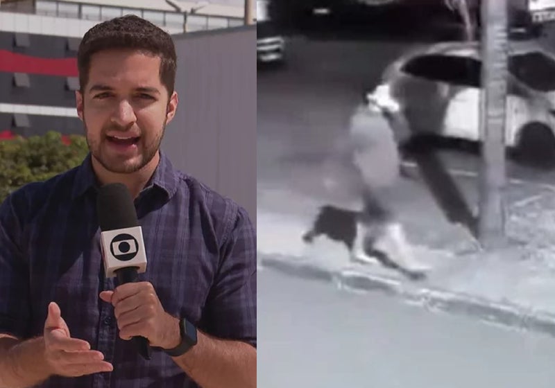 Repórter da Globo esfaqueado em assalto celebra recuperação