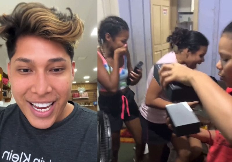 Rafa Meny faz surpresa do iPhone e incentiva irmãos a trabalharem nas redes: VÍDEO