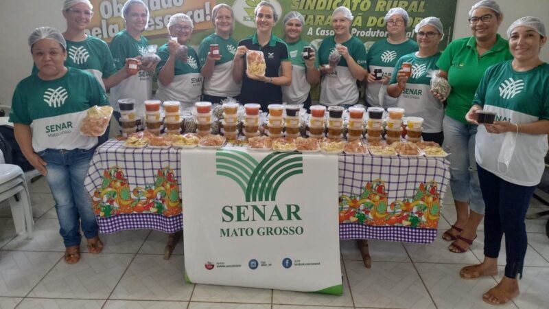 Sindicato Rural de Guarantã do Norte e Senar realizaram o curso de Produção artesanal de conservas de frutas