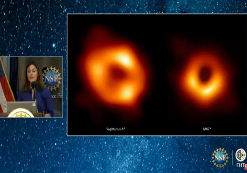 Cientistas revelam foto inédita de buraco negro no centro da Via Láctea