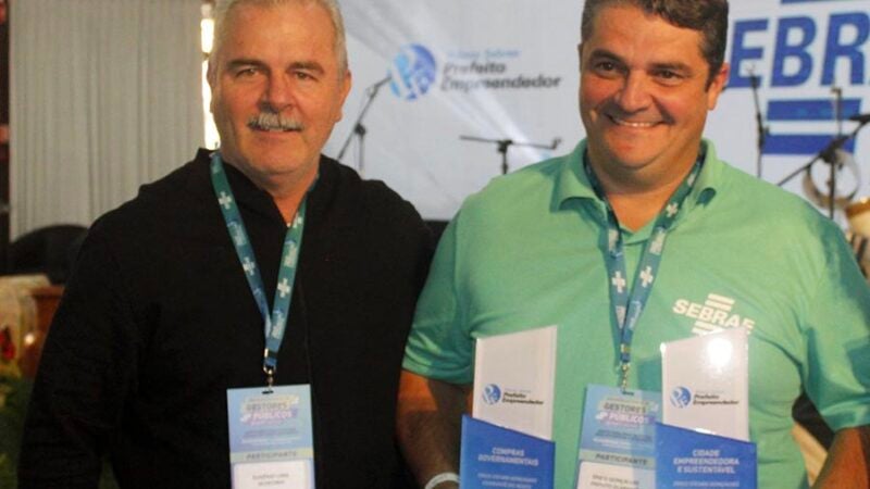 SEBRAE premia gestores por ações de empreendedorismo; prefeito de Guarantã vence em duas categorias