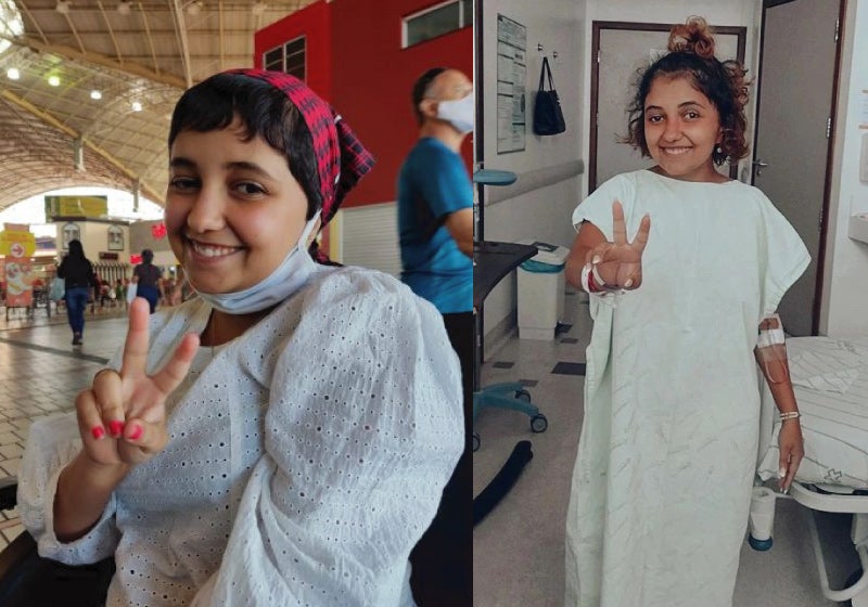 Jovem que vende artesanato para tratar câncer agradece ajuda de internautas