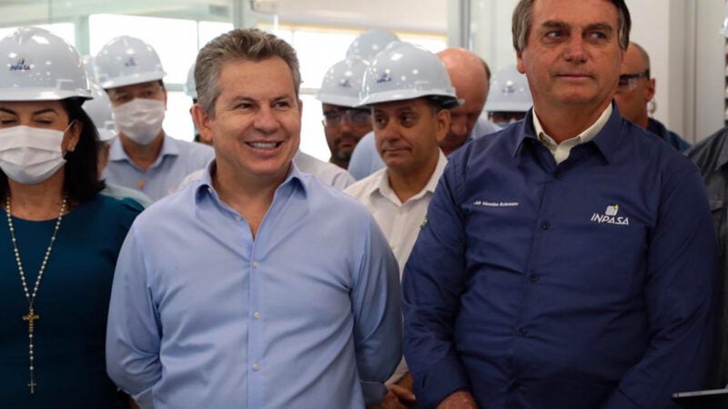 Folha de São Paulo: acordo com Bolsonaro torna Mauro Mendes favorito na disputa à reeleição