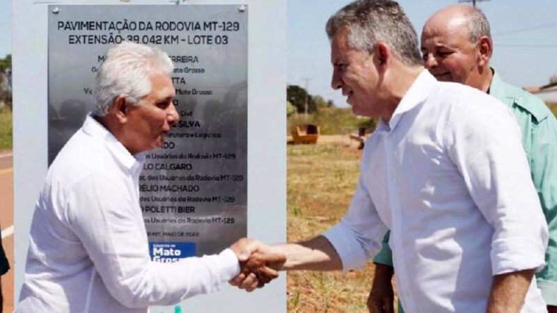 Prefeito de Gaucha do Norte diz que pavimentação da MT-129 feita pelo Estado trará mais investidores para a região