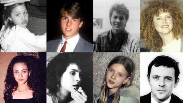 Os primeiros papéis de grandes astros e estrelas de Hollywood