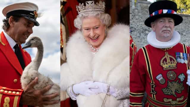 Trabalhos esquisitos dentro da Realeza britânica