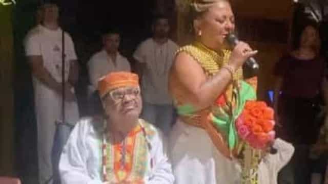 Arlindo Cruz e Babi se casam novamente após dez anos da 1ª cerimônia