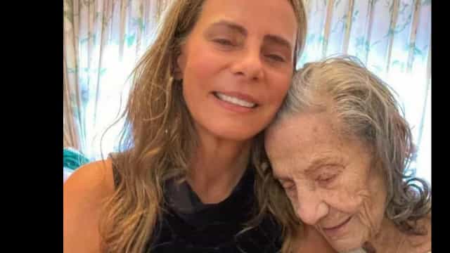 Bruna Lombardi de luto. "Partiu aos 93 anos e da maneira mais serena"
