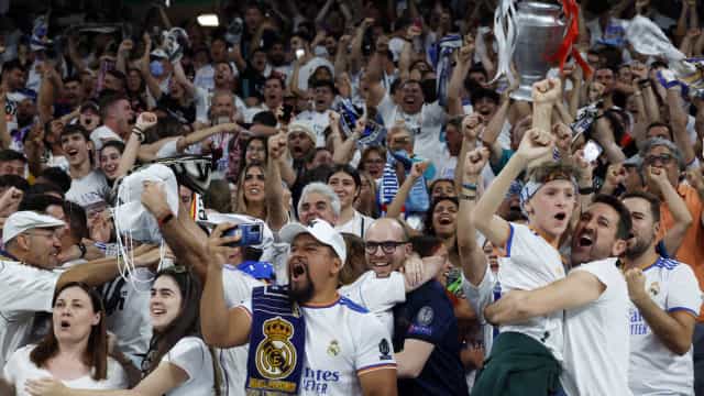 As imagens que não viu na TV da final da Liga dos Campeões