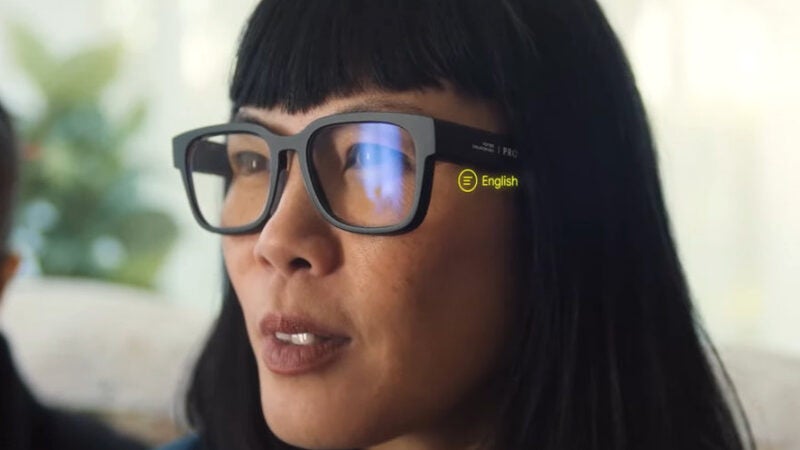 Google lança óculos que traduzem conversas em tempo real