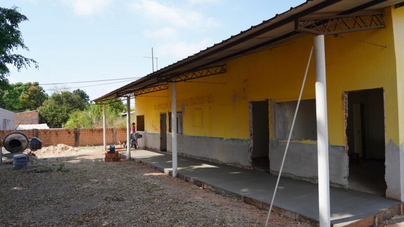 Iniciada reforma para reativar PSF de comunidade em Lucas do Rio Verde
