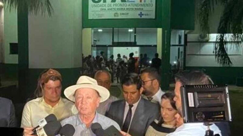 Prefeito cancela contrato com instituto que administra Unidade de Pronto Atendimento em Sinop